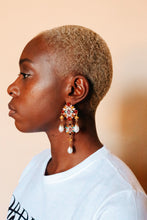 Load image into Gallery viewer, Majestic Jeweled Drop Earrings
