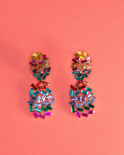 Load image into Gallery viewer, Vibrant Baguette Earrings
